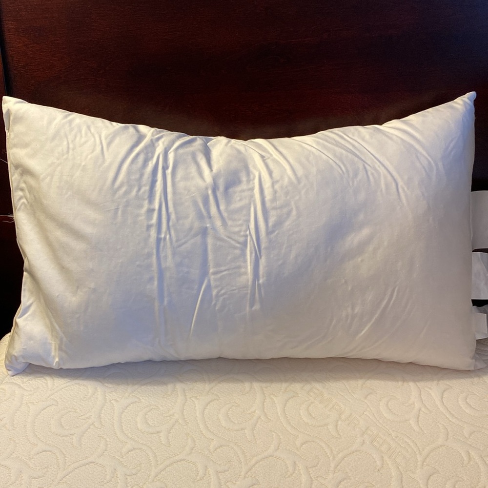 West Elm 12x21 feather pillow insert